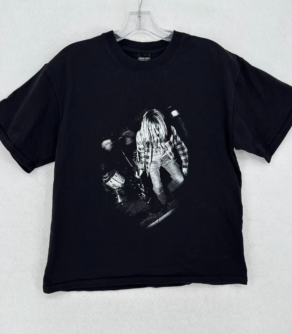 Number (N)ine x Charles Peterson Kurt Cobain Touch Me I'm Sick T Shirt Sz 2/S